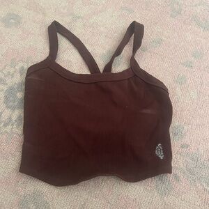 Free people movement cropped tank